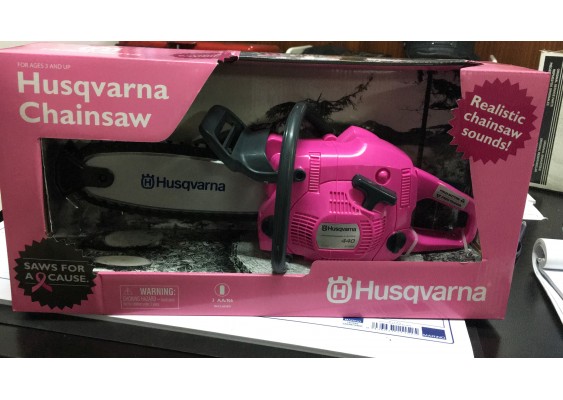 Motoserra joguina rosa Motoserra joguina rosa